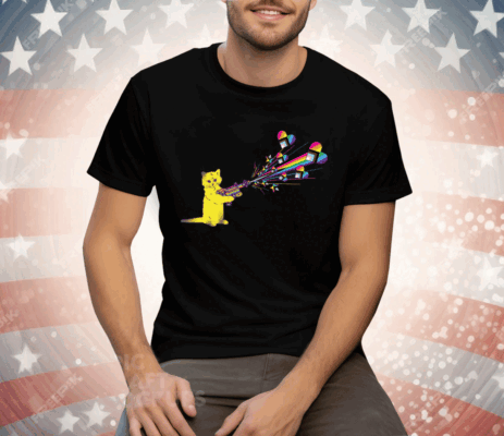 PEW PEW PRIDE BLACK Tee Shirt