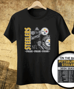 Pittsburgh Steelers Schedule 2024 Tee Shirt