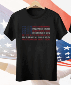 Protect Our Freedom Ladies Boyfriend Tee Shirt