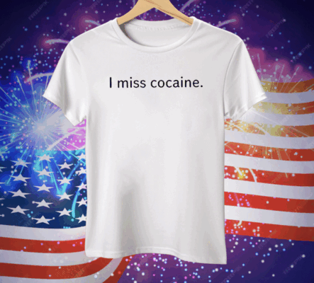 Redbull Lover I Miss Cocaine Tee Shirt