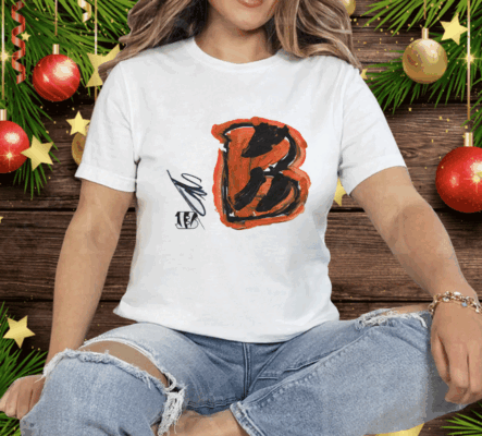 Rookies Paint Cincinnati Bengals by Jermaine Burton Tee Shirt