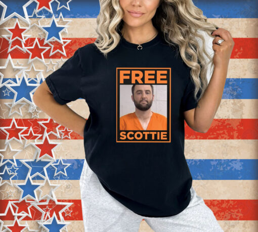 Scottie Scheffler Mugshot Free Scottie Shirt