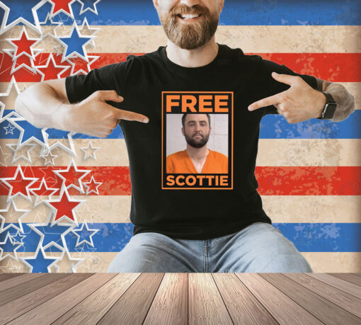 Scottie Scheffler Mugshot Free Scottie Shirt