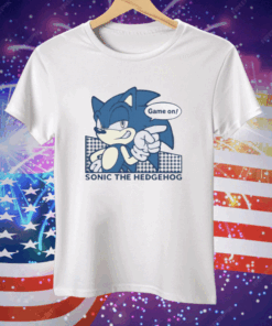 Sonic The Hedgehog Game On Tee Shirt