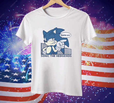Sonic The Hedgehog Game On Tee Shirt