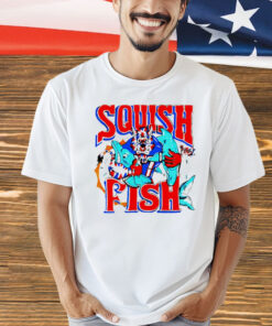 Squish The Fish Buffalo Bills T-Shirt