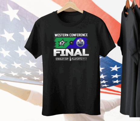 Stars vs Canucks 2024 Western Conference Final Stanley Cup Playoff Tee Shirt