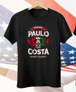 Vamos Paulo Costa Newark New Jersey Tee Shirt