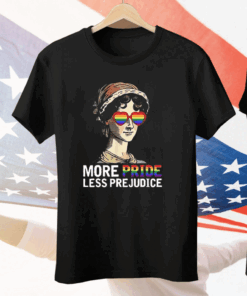 Women’s More Pride Less Prejudice Print Tee Shirt