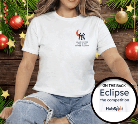 Yankees Solar Eclipse Day 2024 Giveaways Tee Shirt
