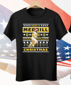 2024 Padres Have A Merrill Christmas T-Shirt