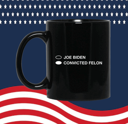 Joe Biden Convicted Felon Mug