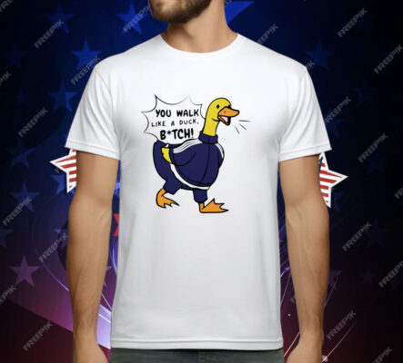 You Walk Like A Duck Bitch BTS Sticker 2-Pack T-Shirt