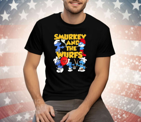 Smurkey And The Wurfs Turkey And The Wolf The Smurfs New Tee Shirt