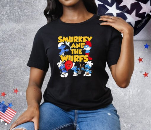 Smurkey And The Wurfs Turkey And The Wolf The Smurfs New Tee Shirt