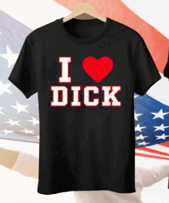South Bysole Wearing I Love Dick Tee Shirt