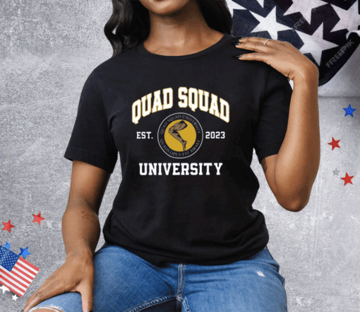 Aj Dillon Quad Squad University Tee Shirt