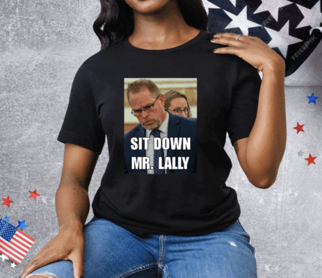 Aidan Kearney Sit Down Mr. Lally Tee Shirt