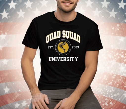 Aj Dillon Quad Squad University Tee Shirt