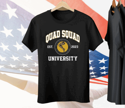 Aj Dillon Quad Squad University Tee Shirt