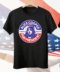 Alice Cooper For President Tee Shirt