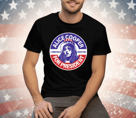 Alice Cooper For President Tee Shirt