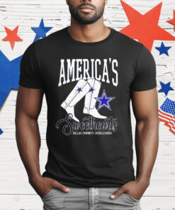 America’s Sweethearts Dallas Cowboys Cheerleaders Boots T-Shirt