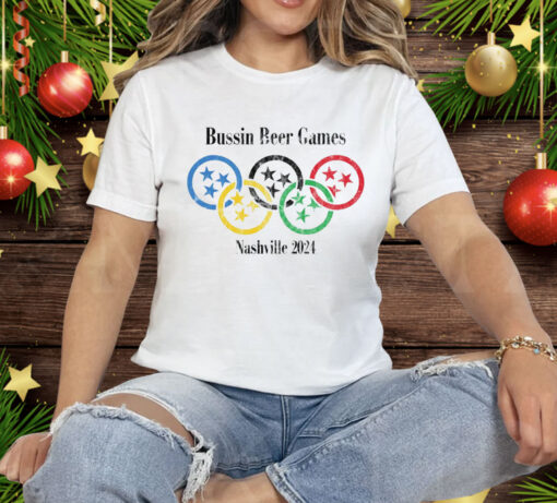 BUSSIN BEER GAMES 2024 Tee Shirt - Image 2