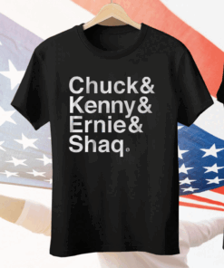 CHUCK & KENNY & ERNIE & SHAQ Tee Shirt