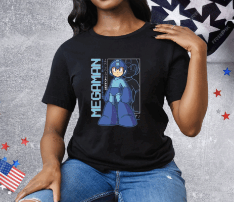 Capcom Megaman Large Print Tee Shirt