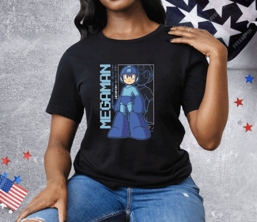 Capcom Megaman Large Print Tee Shirt - Image 2