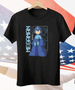 Capcom Megaman Large Print Tee Shirt