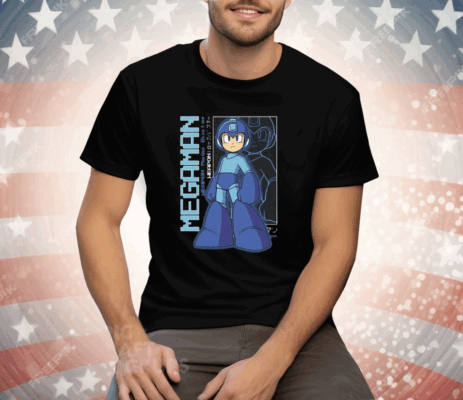 Capcom Megaman Large Print Tee Shirt