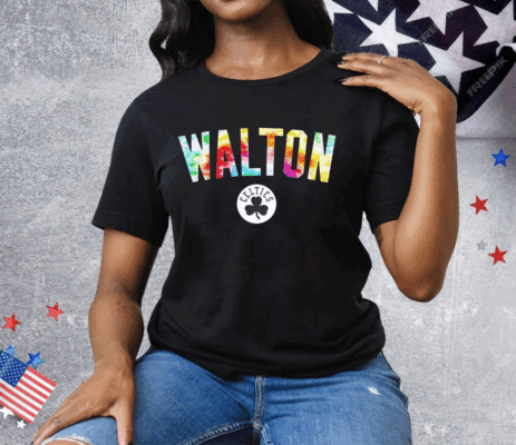 Celtics Bill Walton Tie-dye Tee Shirt