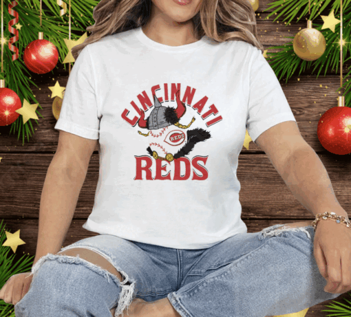 Cincinnati Reds Viking Tee Shirt - Image 3