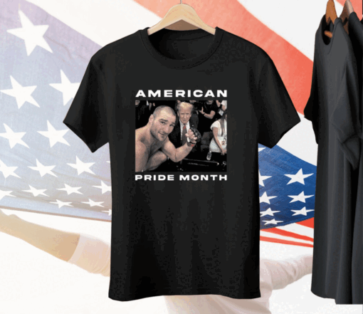 Trump X Strickland American Pride Month Special Edition Tee Shirt