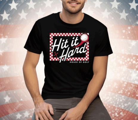 HIT IT HARD CHECKERBOARD Tee Shirt