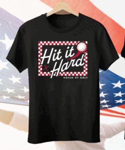 HIT IT HARD CHECKERBOARD Tee Shirt