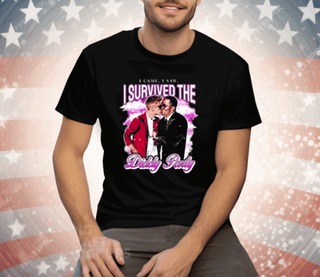 I Came I Saw I Survived The Diddy Party Tee Shirt