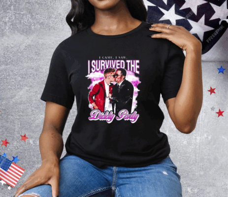 I Came I Saw I Survived The Diddy Party Tee Shirt