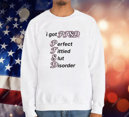 I Got Ptsd Perfect Tittied Slut Disorder Tee Shirt