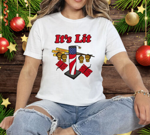 It’s Lit 2024 Tee Shirt - Image 2