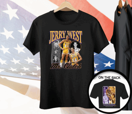 Jerry West Mr Clutch You Can’t Get Much Done In Life 1938 2024 Tee Shirt