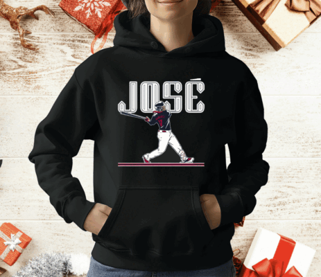 Jose Ramirez Slugger Swing Ladies Boyfriend T-Shirt