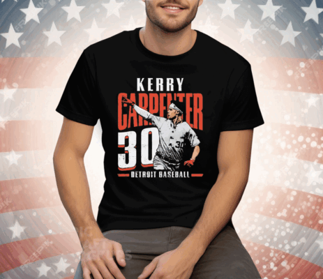 Kerry Carpenter Detroit Player Name Tee Shirt