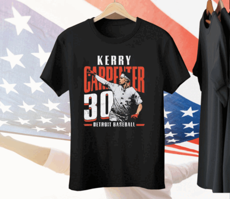 Kerry Carpenter Detroit Player Name Tee Shirt