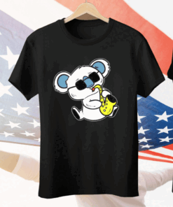 Koala Playing Saxophone Band Member Tee Shirt