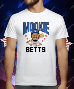 LA Dodgers Mookie Betts cartoon T-Shirt