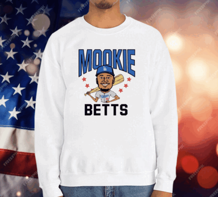 LA Dodgers Mookie Betts cartoon T-Shirt