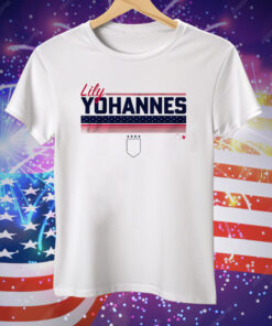 LILY YOHANNES STRIPE USWNTPA Tee Shirt